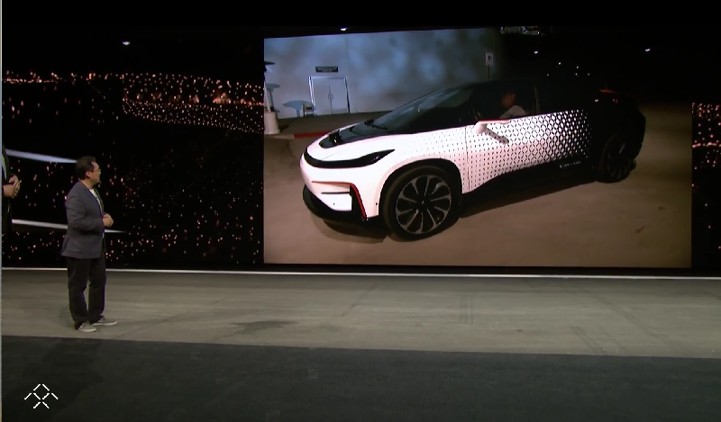 Illustration for article titled Here’s The ‘Flagship’ Electric Car That Faraday Future Promised, The FF 91